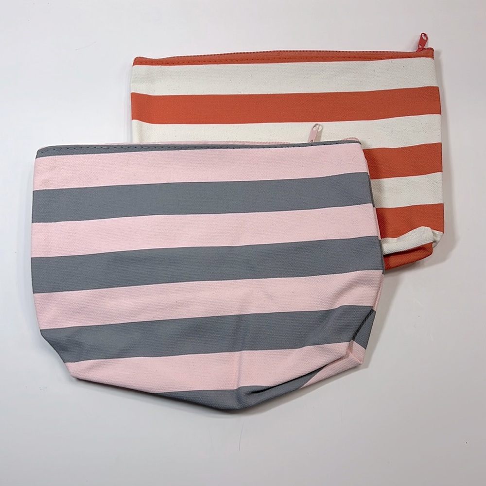 Two zippered bags